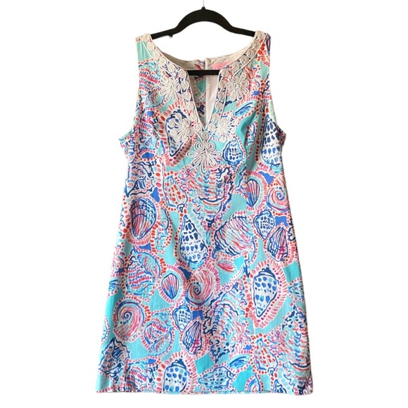 Lilly Pulitzer | Gabby Shell Me About It Shift Dress - Picture 2 of 10